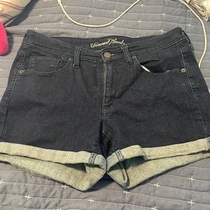Dark wash Jean shorts